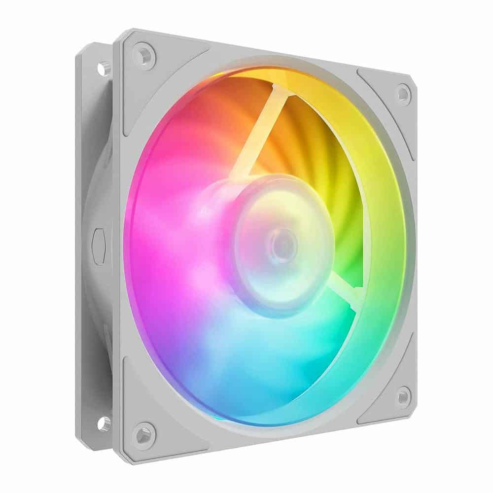 Cooler Master Mobius 120P ARGB 120mm White Edition Fan